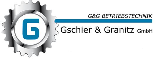 Logo of Gschier & Granitz GmbH, a company specializing in operational technology, featuring a stylized gear design and the initials "G" prominently displayed.