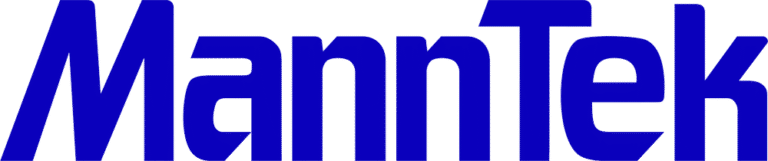 MannTek logo in bold blue font, representing a leading company in innovative fluid transfer solutions and safety equipment.